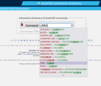 Traducción interactiva de comandos de AutoCAD
