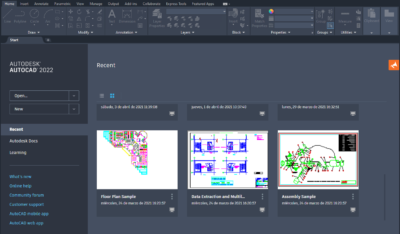 Desactivar el Tab de Inicio en AutoCAD/Civil 3D