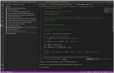 Trabajar con archivos de proyecto en Visual Studio Code