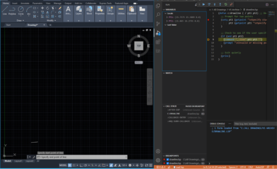 Visual Studio Code AutoCAD Programación