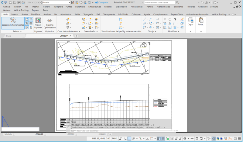 Variables para optimizar el cambio entre presentaciones de Civil 3D